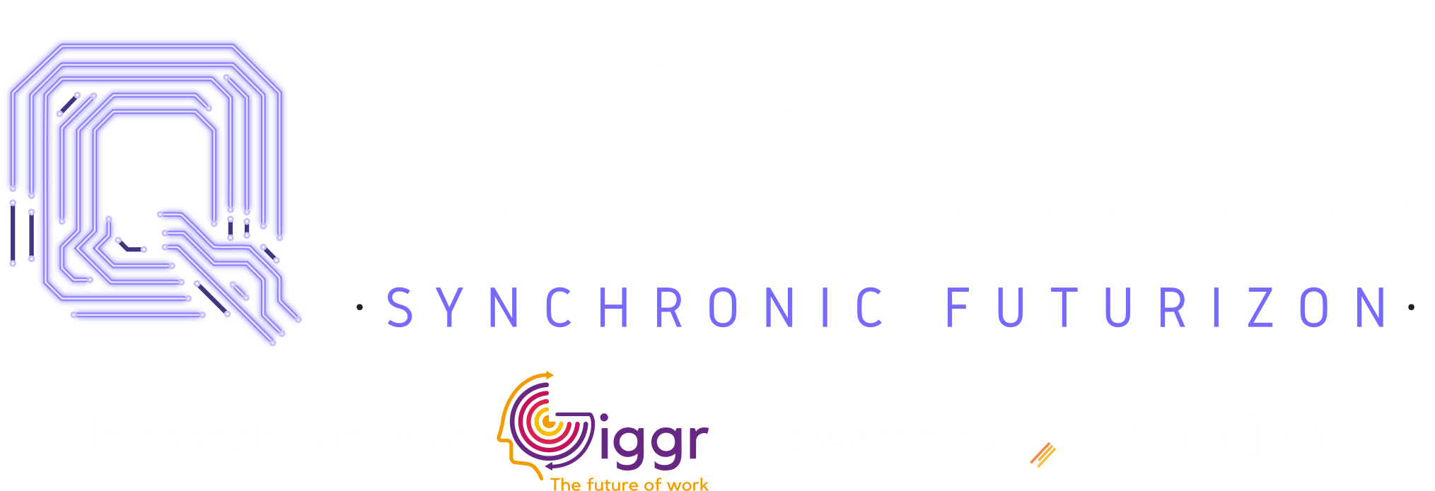 QUARK LOGO DARK THEME with sponsor